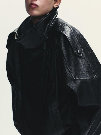Polly Faux Leather Jacket