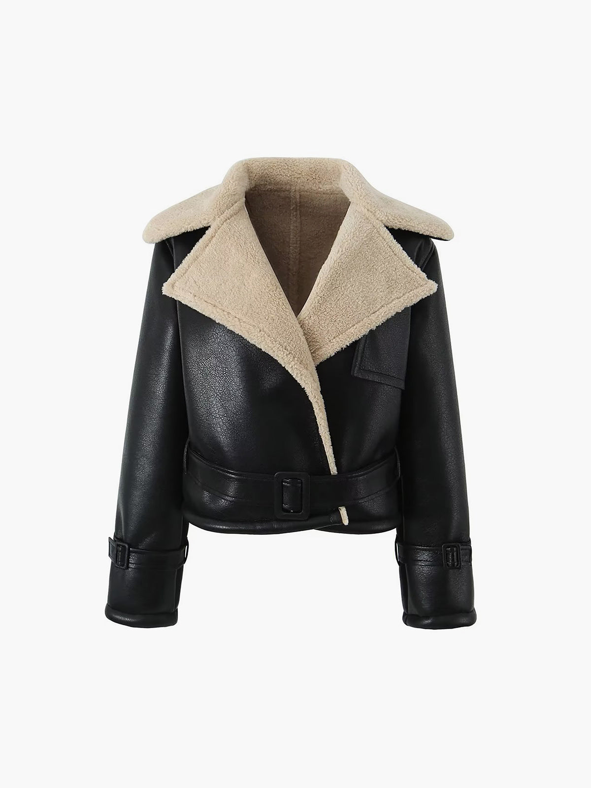 Ava Leather Flight Jacket