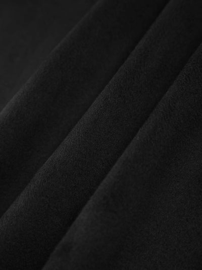 Iris Contrast Trim Scarf Coat