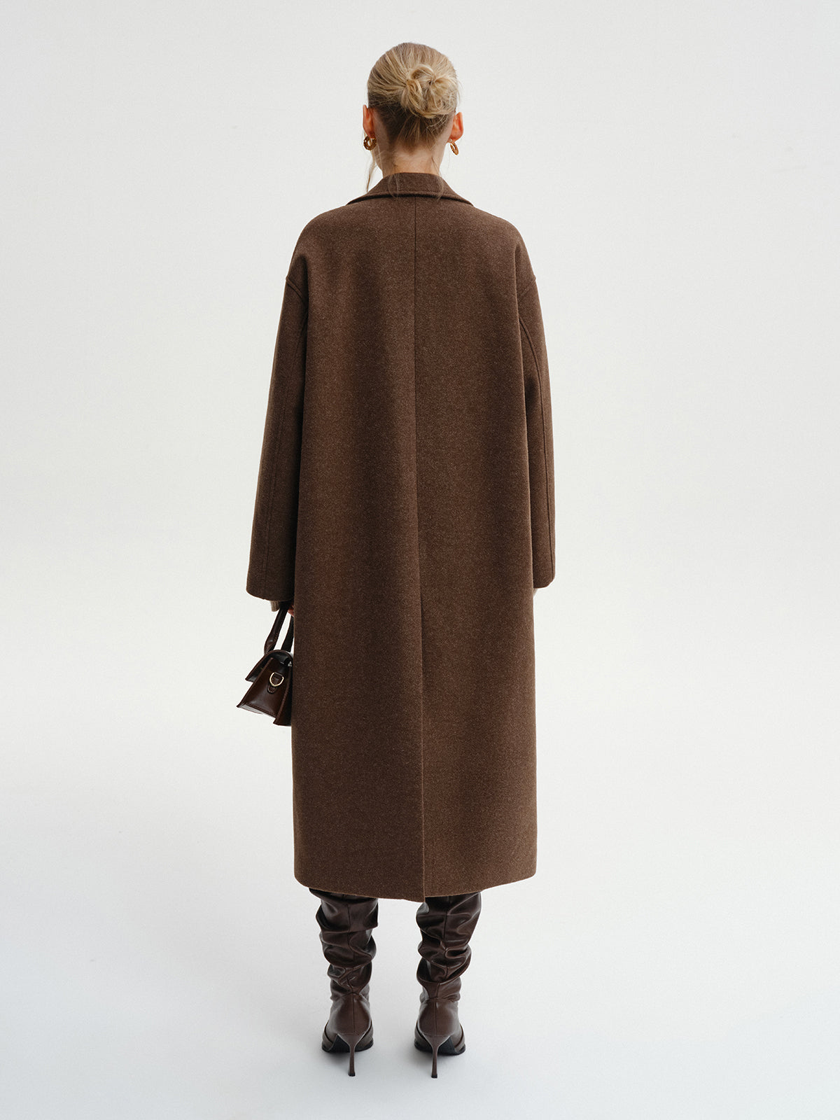 Tilly Oversized Tweed Long Coat