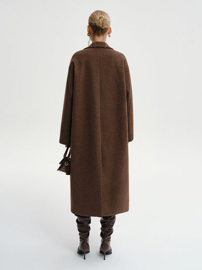 Tilly Oversized Tweed Long Coat