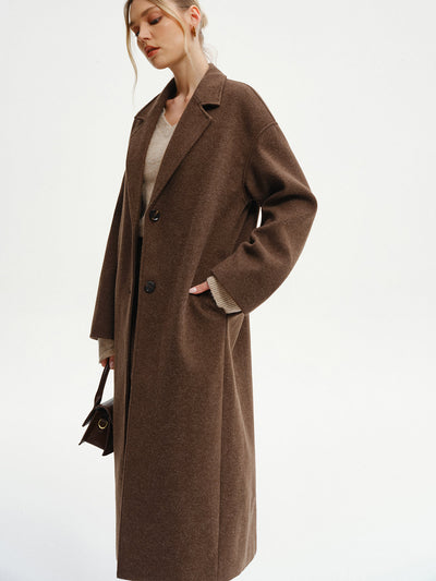Tilly Oversized Tweed Long Coat