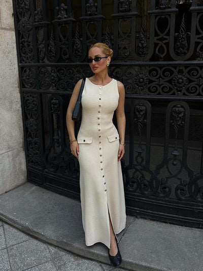 Ella Knit Sleeveless Maxi Dress
