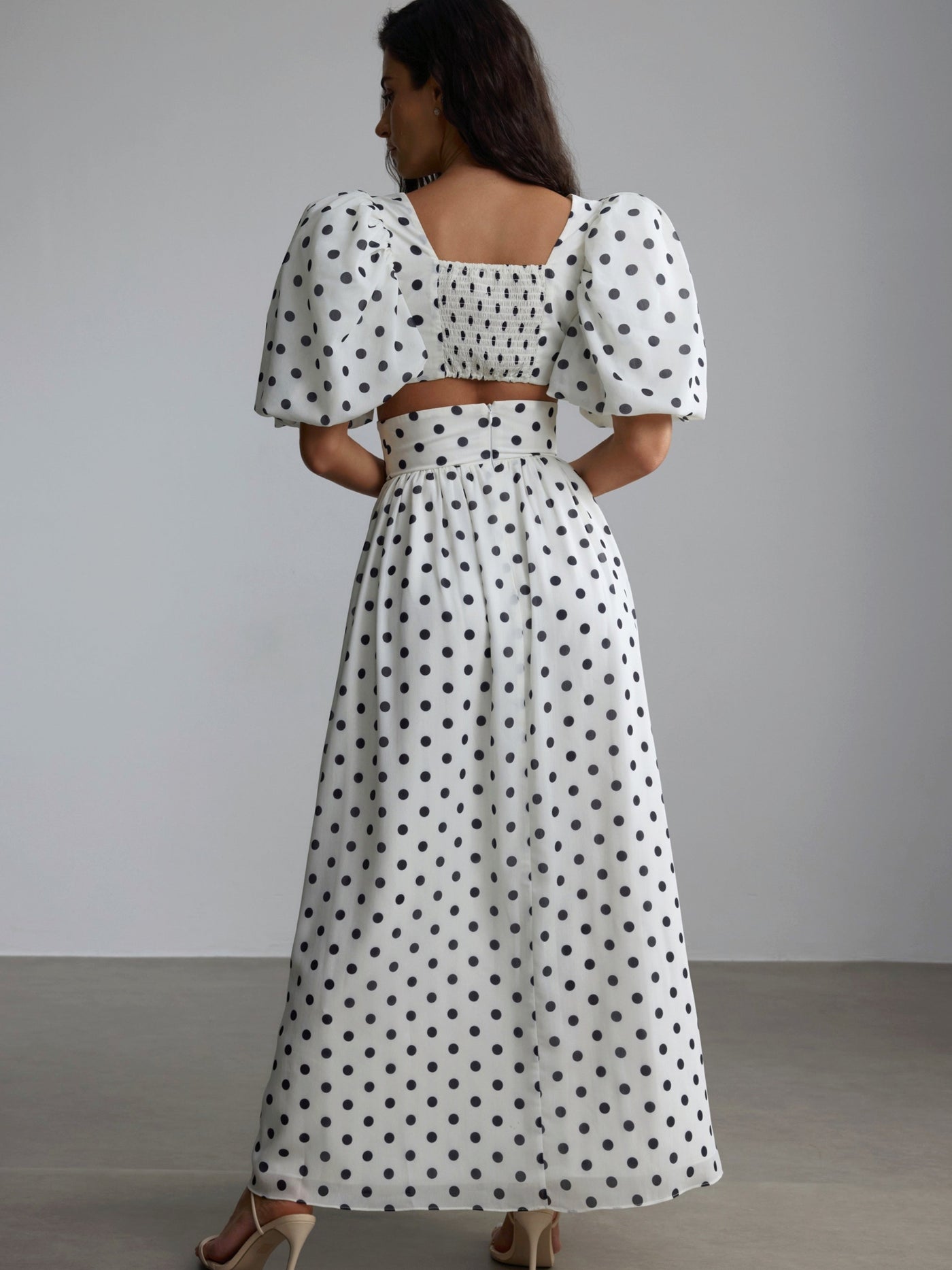 Ellie Polka Dot Skirt Set