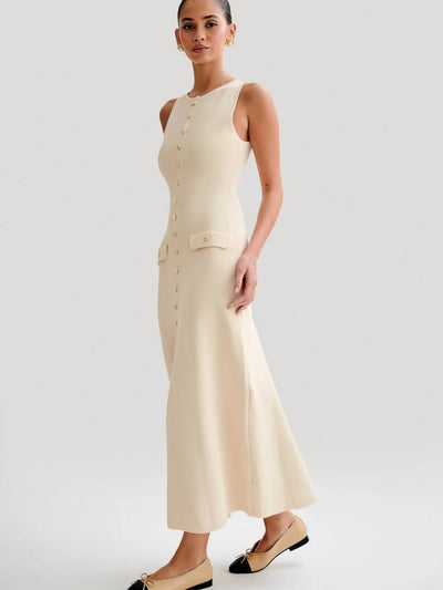 Ella Knit Sleeveless Maxi Dress