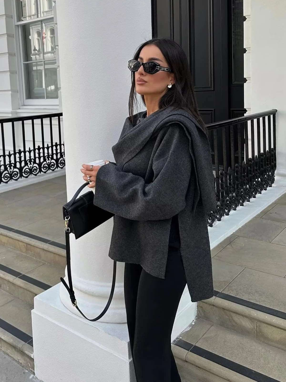 Maya Scarf Jacket