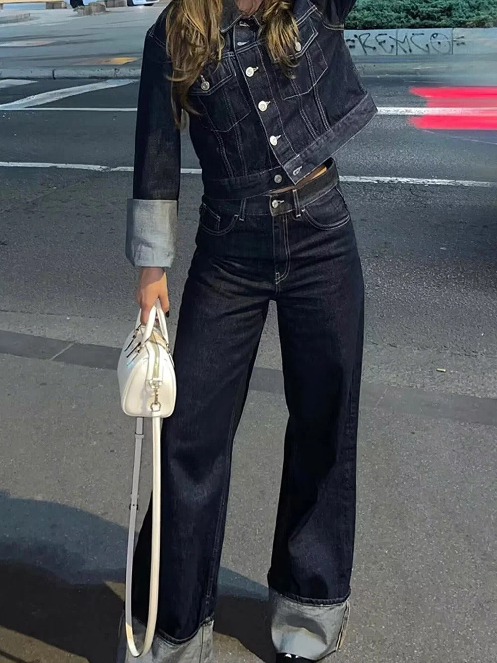 Skye Denim Trousers