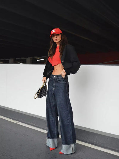 Skye Denim Trousers