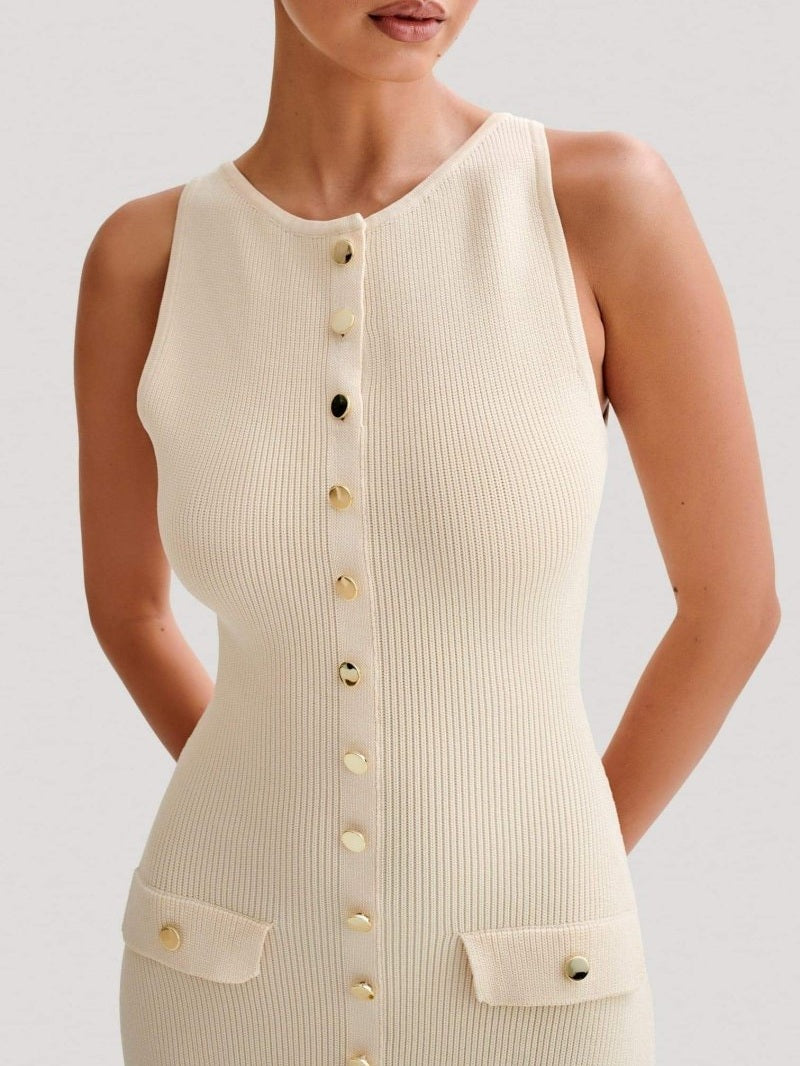Ella Knit Sleeveless Maxi Dress