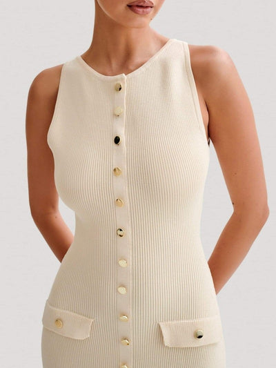 Ella Knit Sleeveless Maxi Dress
